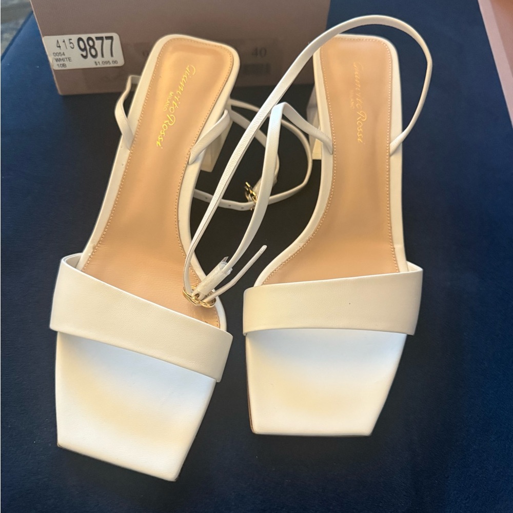 Gianvito Rossi White Heels